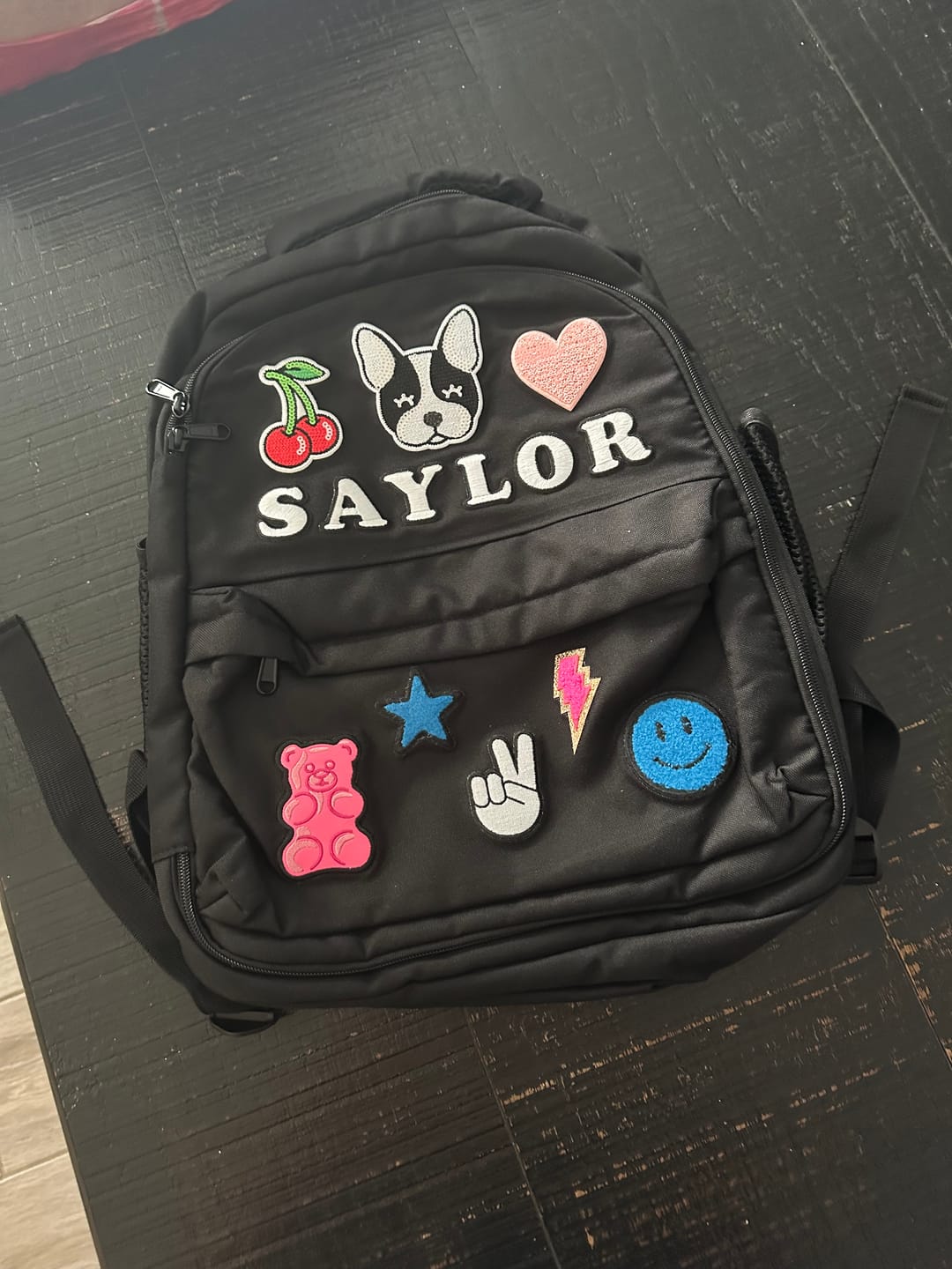 Customer photo review of Recycled Backpack
