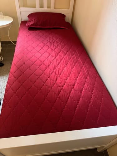 Customer photo review of 2 TAIES D'OREILLER CONFORT +