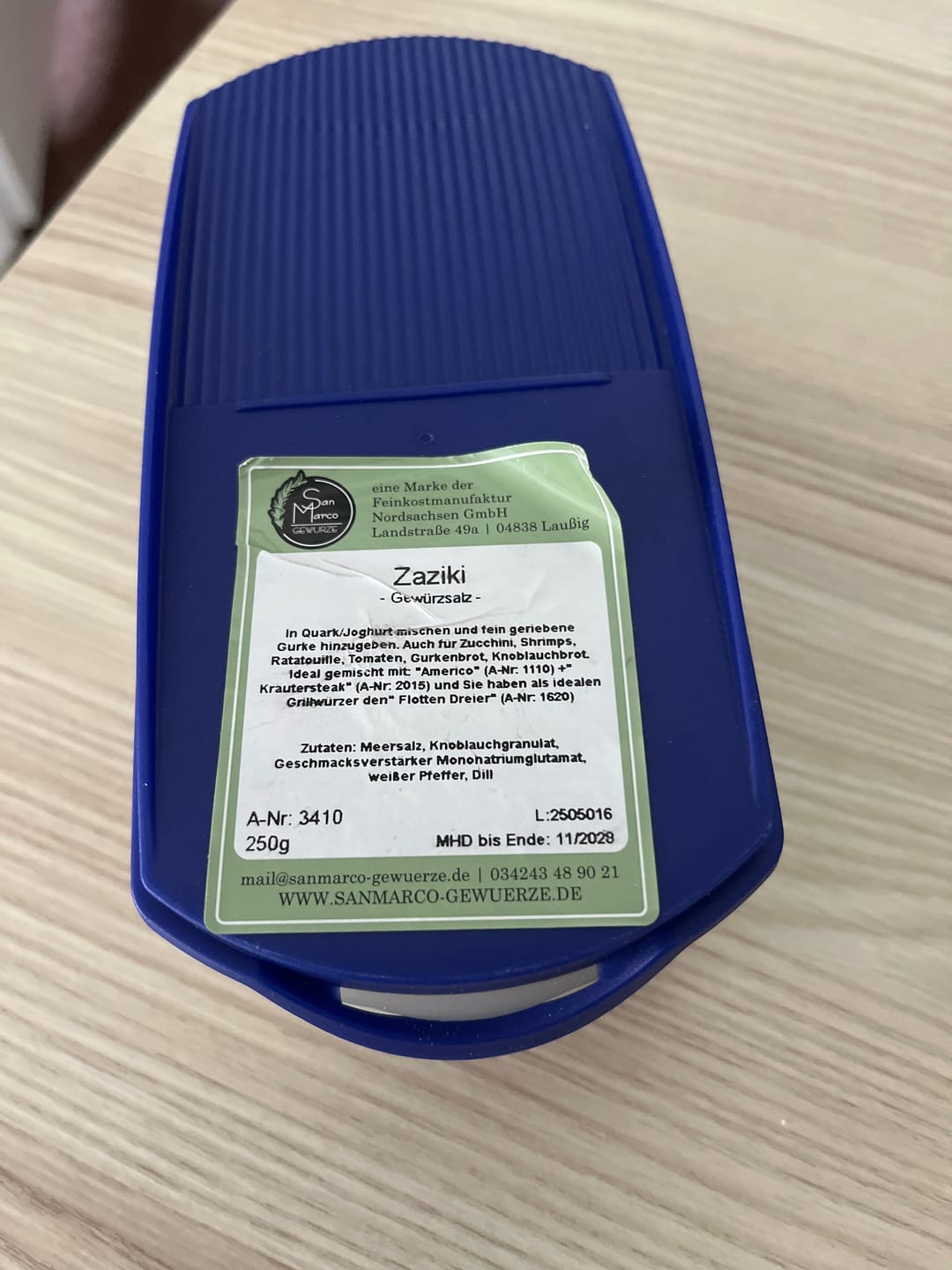 Customer photo review of Zaziki - Gewürzsalz