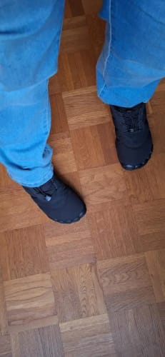 Customer photo review of Brise IV – Bottes Hivernales Pieds Nus Imperméables