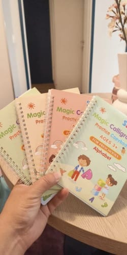 Customer photo review of Pack "Le Petit Génie" - 4 cahiers (+Cadeau Offert)