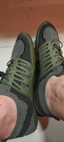 Customer photo review of Éclat II – Basket Pieds Nus Légères