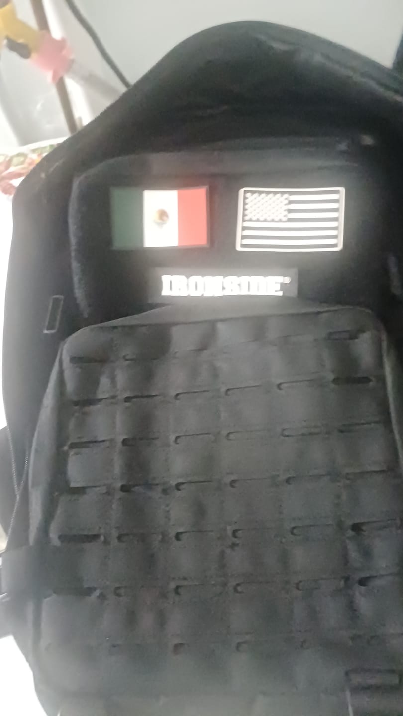 Customer photo review of Mochila IRONSIDE
