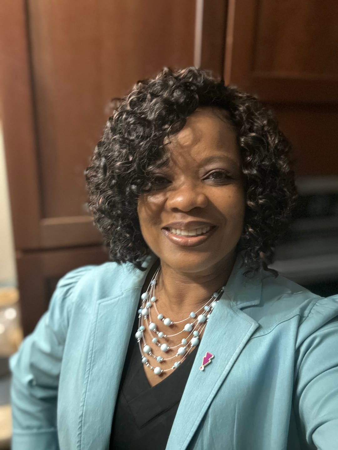 Customer photo review of Freetress Braid/Bulk Crochet Braid GOGO CURL