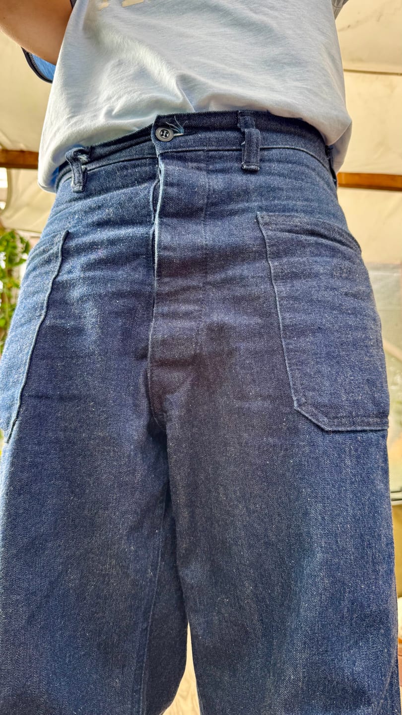 Customer photo review of 1917 US Navy 1st Denim Pants