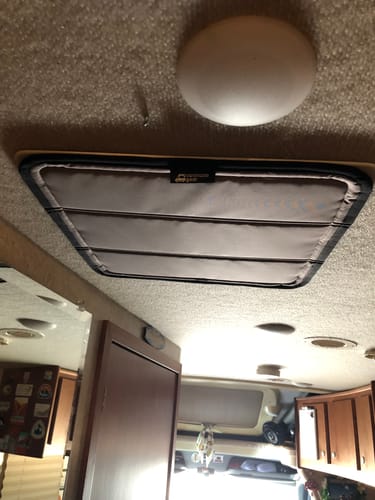 Customer photo review of Roof Vent Fan Insulated Cover