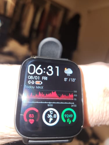 Customer photo review of Gard Pro Health Smartwatch 2