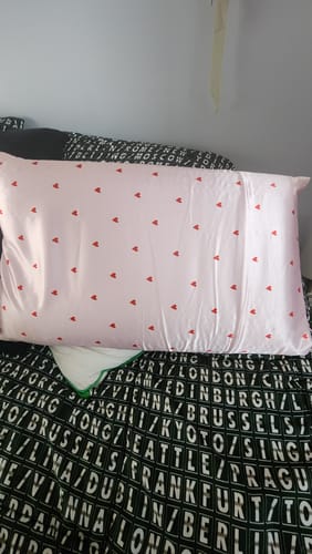 Customer photo review of Funda de Satín