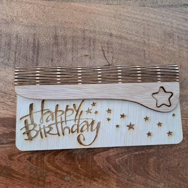 Customer photo review of Envelope for money 6 set laser cut svg file