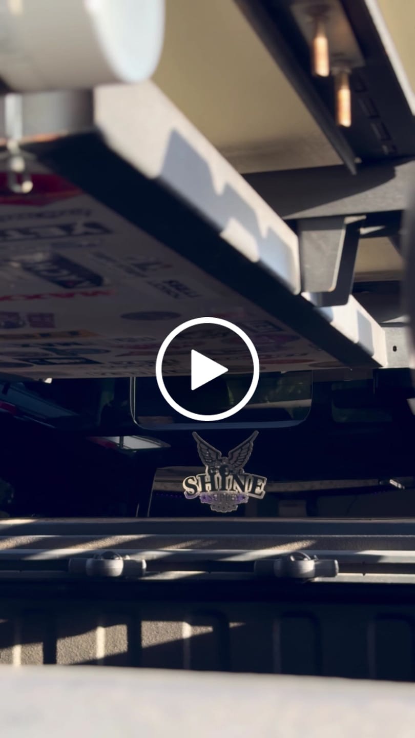 Customer video review of Shine Supply Decal - Chrome 6"