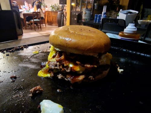 Customer photo review of Smash Rub per hamburger con BBQ King