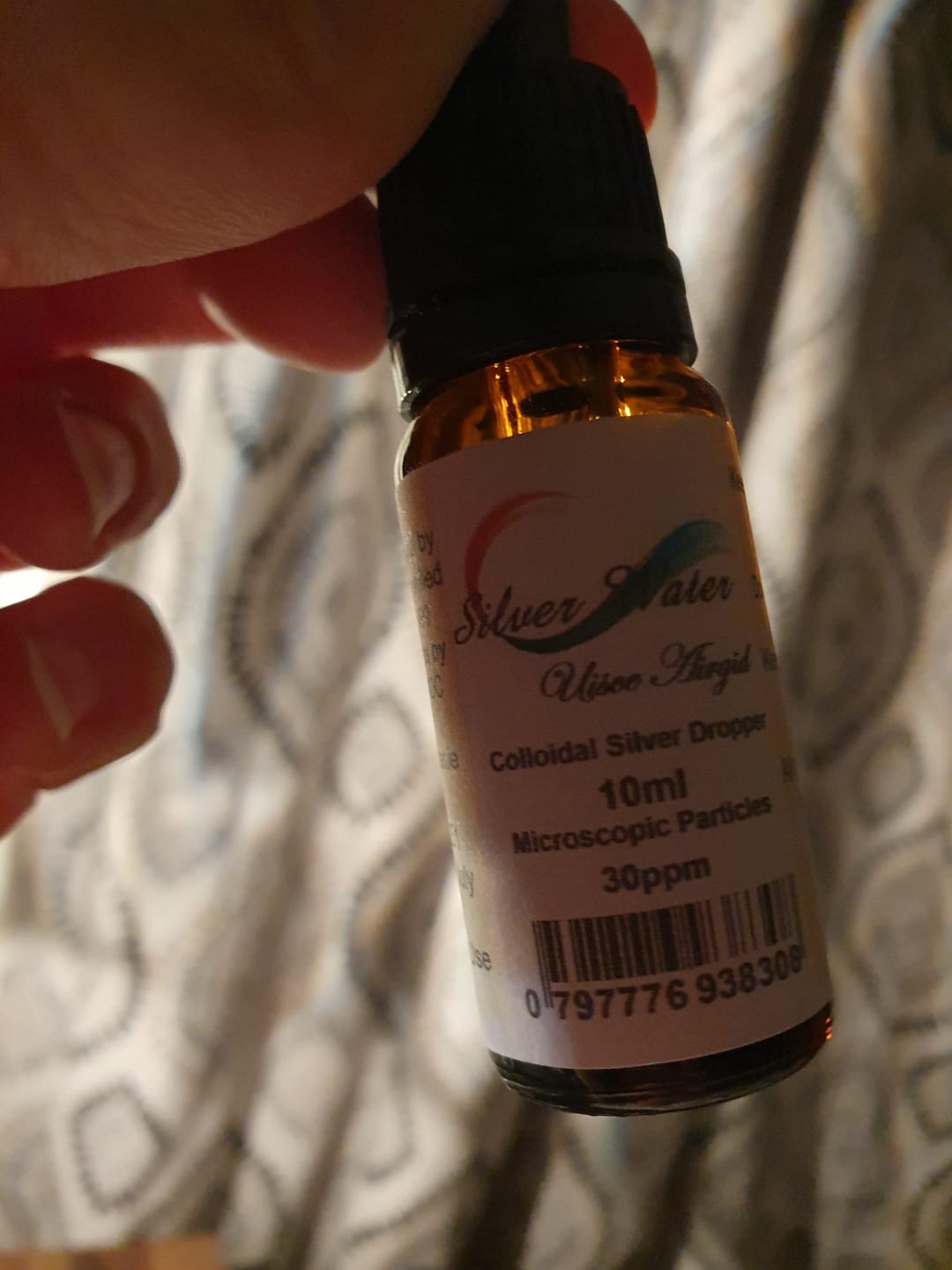 Customer photo review of Silver Water Colloidal Silver 30ppm