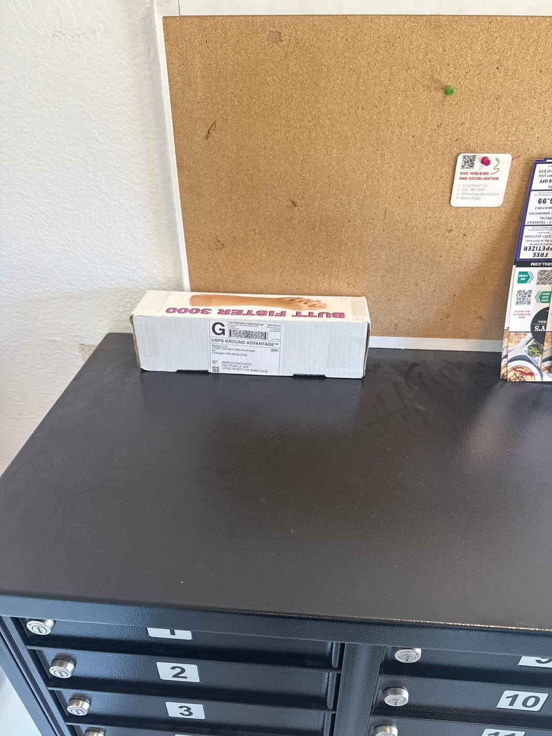Customer photo review of Butt Fister 3000 Prank Package Tube