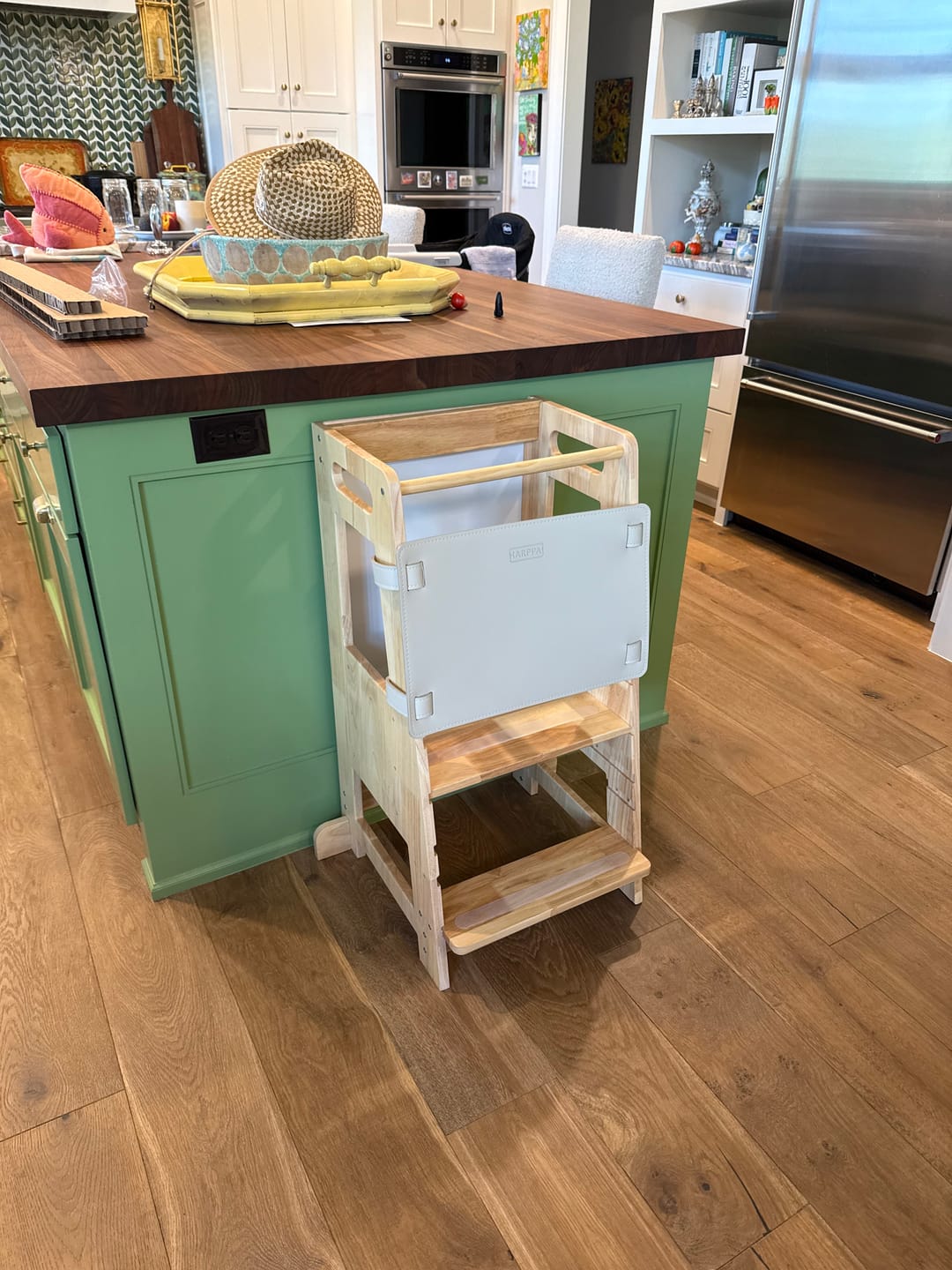 Customer photo review of HARPPA Nordo | Toddler Kitchen Tower
