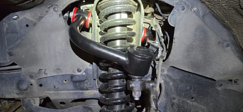 Customer photo review of KSP OEM Front Upper Control Arms For 2003-2024 Toyota 4Runner FJ Cruiser Lexus GX 0-2 inch Stock Replacement
