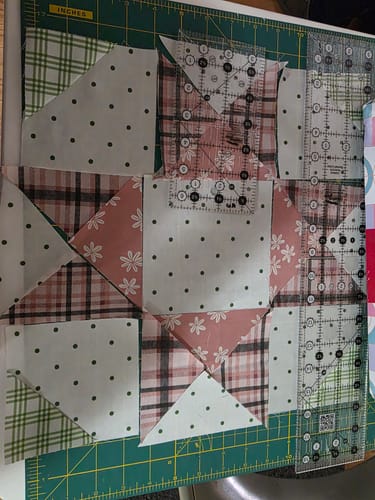 Customer photo review of Mrs Quilty Subscription Box 3