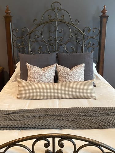 Customer photo review of Tan Gingham - Lumbar - 12x20" | 12x40"