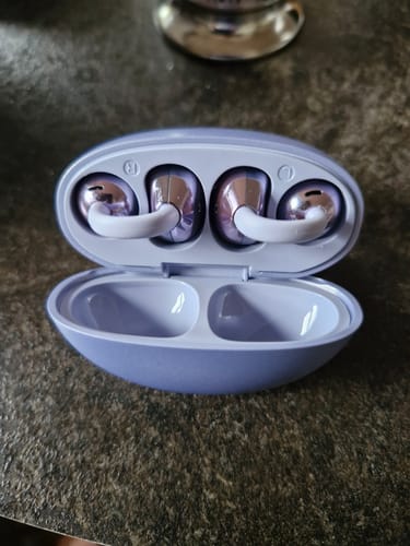 Customer photo review of AI oversættelse åbent øresnegl bluetooth hovedtelefoner