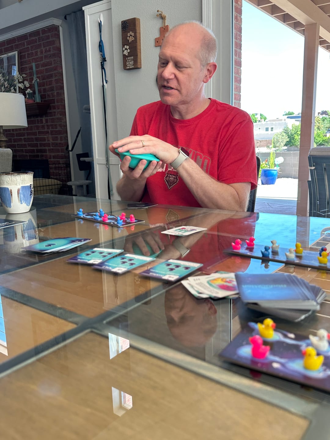 Customer photo review of Abducktion Base Game + IntergalacDuck Expansion (ships inside main box!)