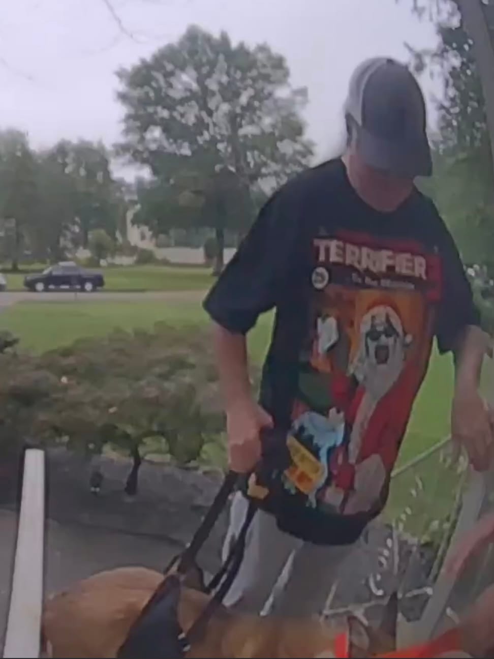 Customer photo review of Terrifier 3 Tis The Season T-Shirt