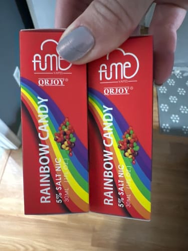 Customer photo review of Fume E-Liquid l Salt Nicotine 5% Nic 30 ML