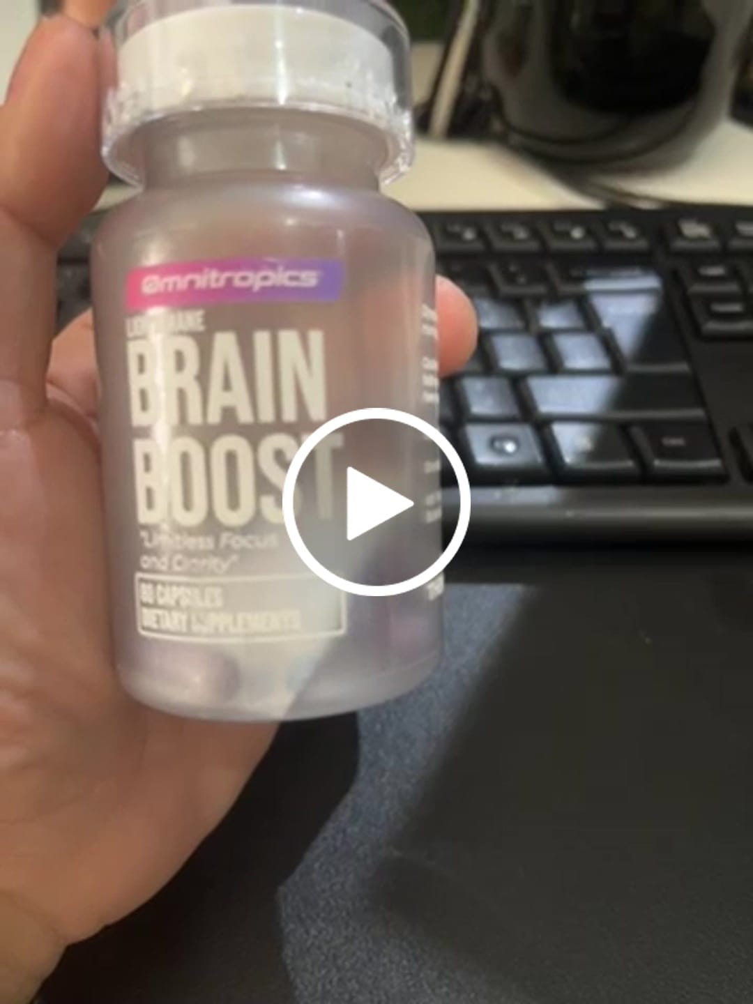 Customer video review of Omnitropics™ Brain Boost Premium Lion's Mane (25% OFF)