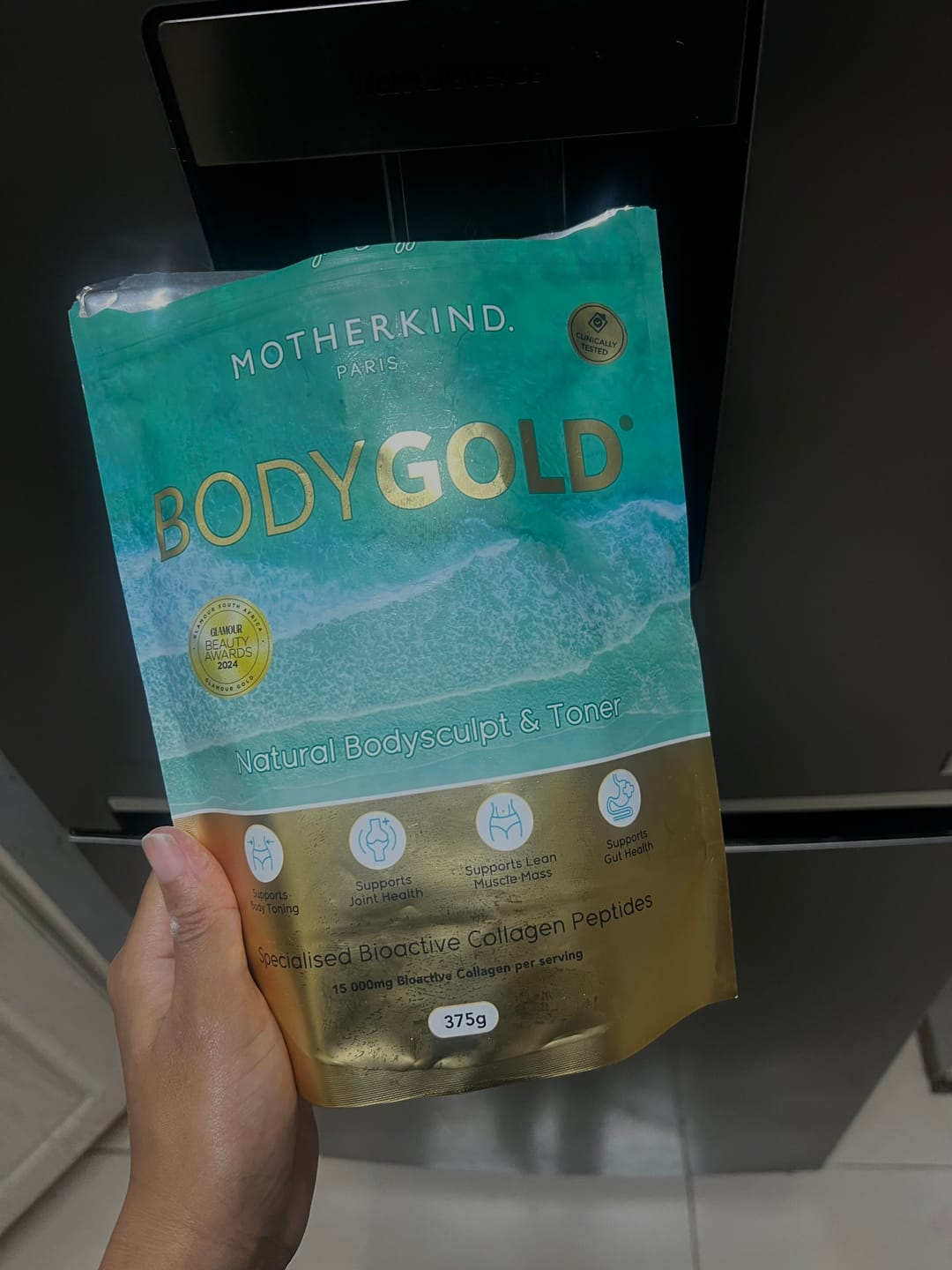 Customer photo review of Glow & GOLD Collagen Starter Kit