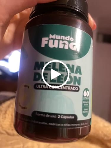 Customer video review of Cápsulas de Melena de León - Ultra Concentradas