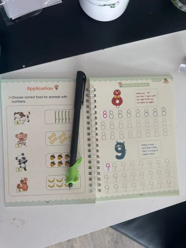Customer photo review of Pack "Le Petit Génie" - 4 cahiers (+Cadeau Offert)