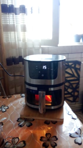 Customer photo review of Air Fryer Novio Grill & Fry