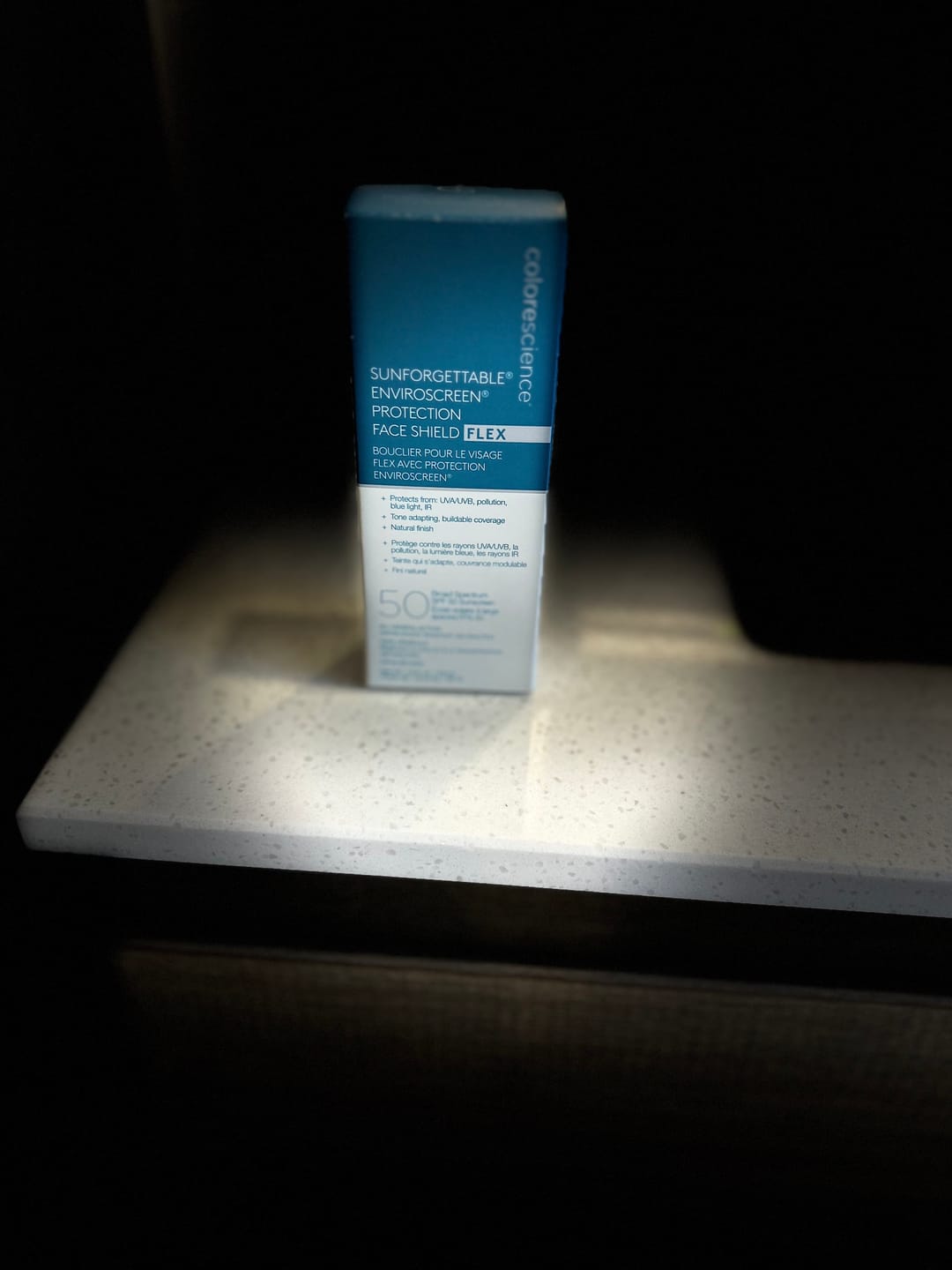 Customer photo review of Protection solaire Face Shield FLEX FPS 50