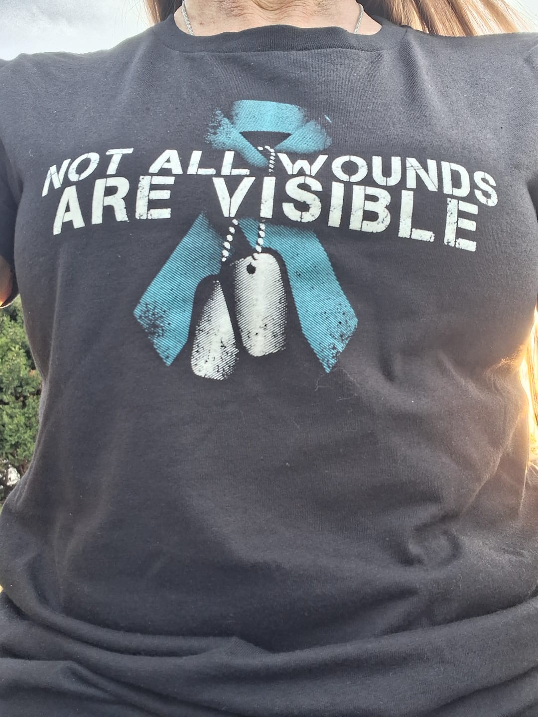 Customer photo review of PTSD Awareness - Women's