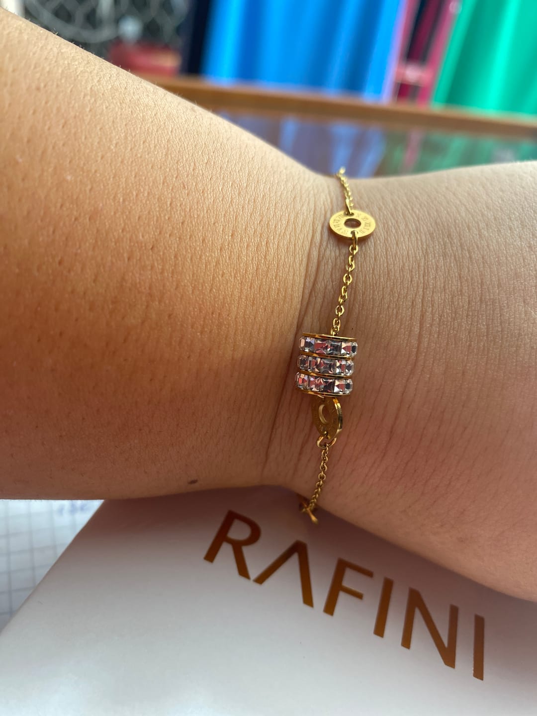 Customer photo review of Bratara Gloria - Gold