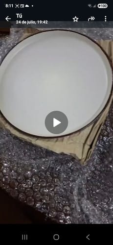 Customer photo review of Bowl Morocco White Sakura Porcelana 14.5 Cms