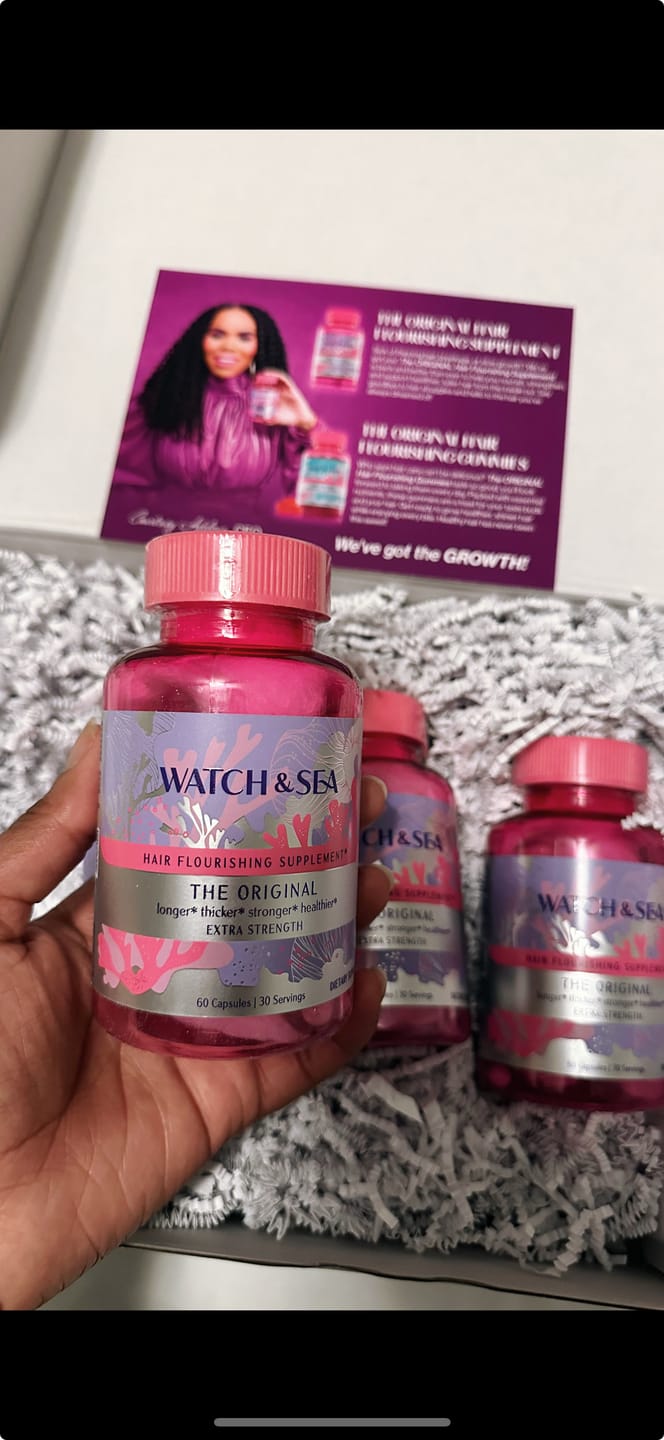Customer photo review of “The Original” Hair Flourishing Capsule