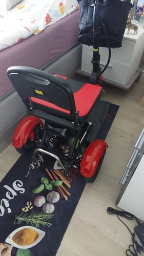 Customer photo review of Tricycle électrique S2 pliable – 3 roues 300W/600W, mobilité pratique pour seniors et PMR