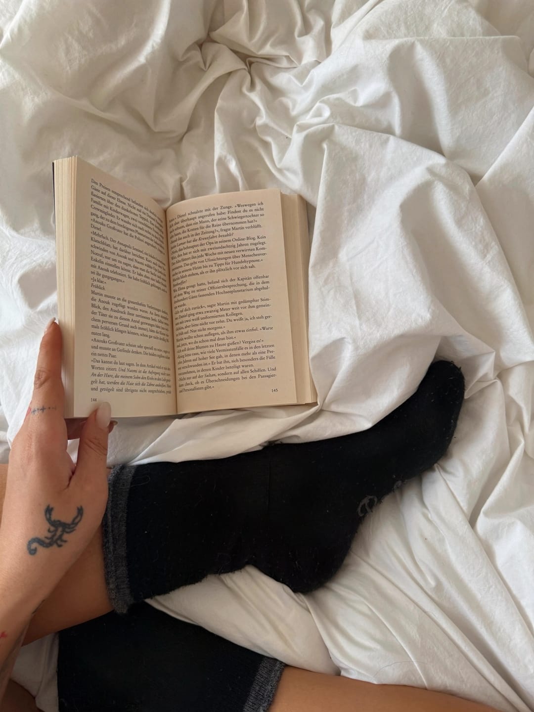 Customer photo review of Kuschelsocke mit Vollplüsch