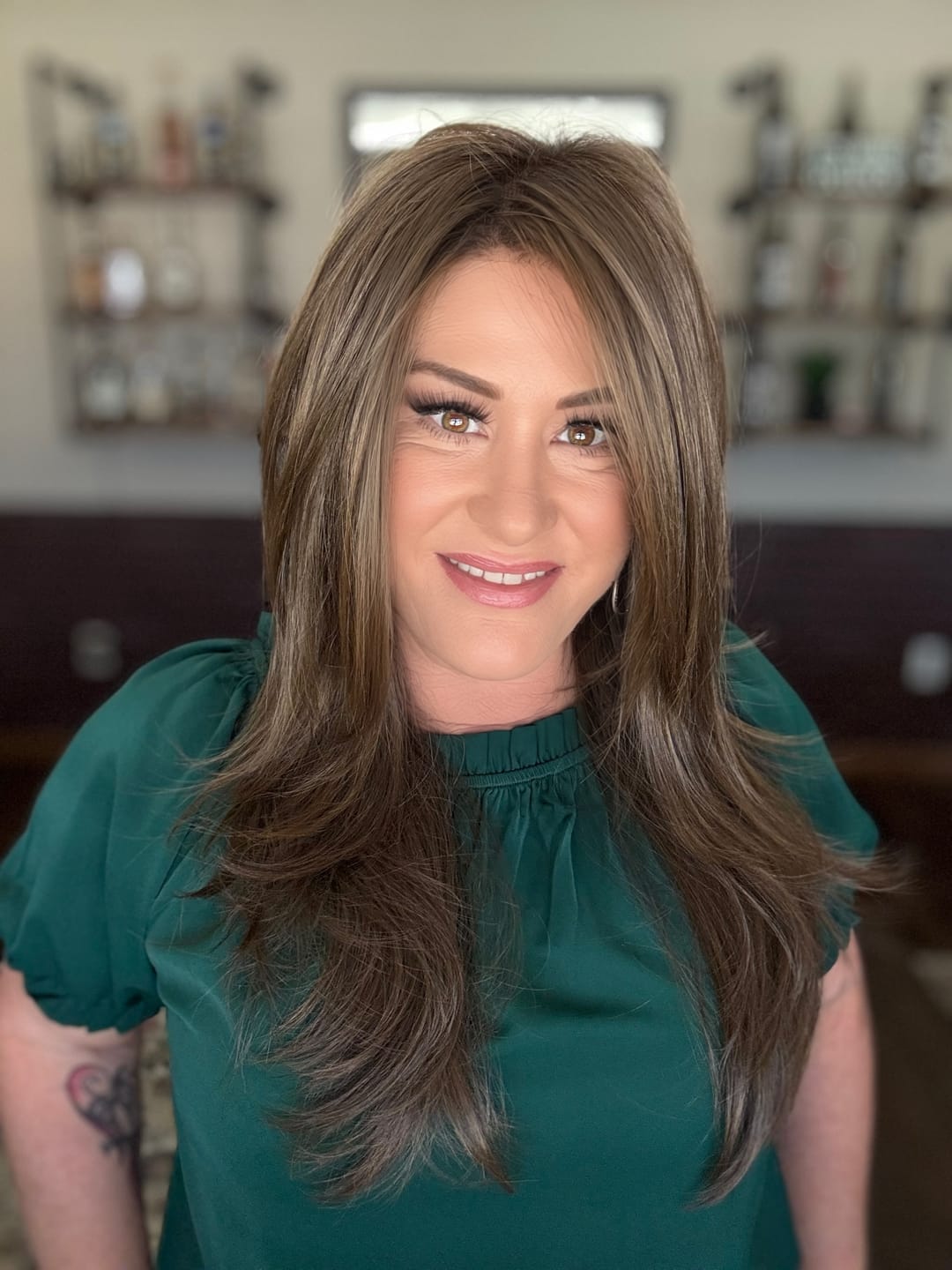 Customer photo review of BOARDWALK BEAUTY - Nutmeg Brown