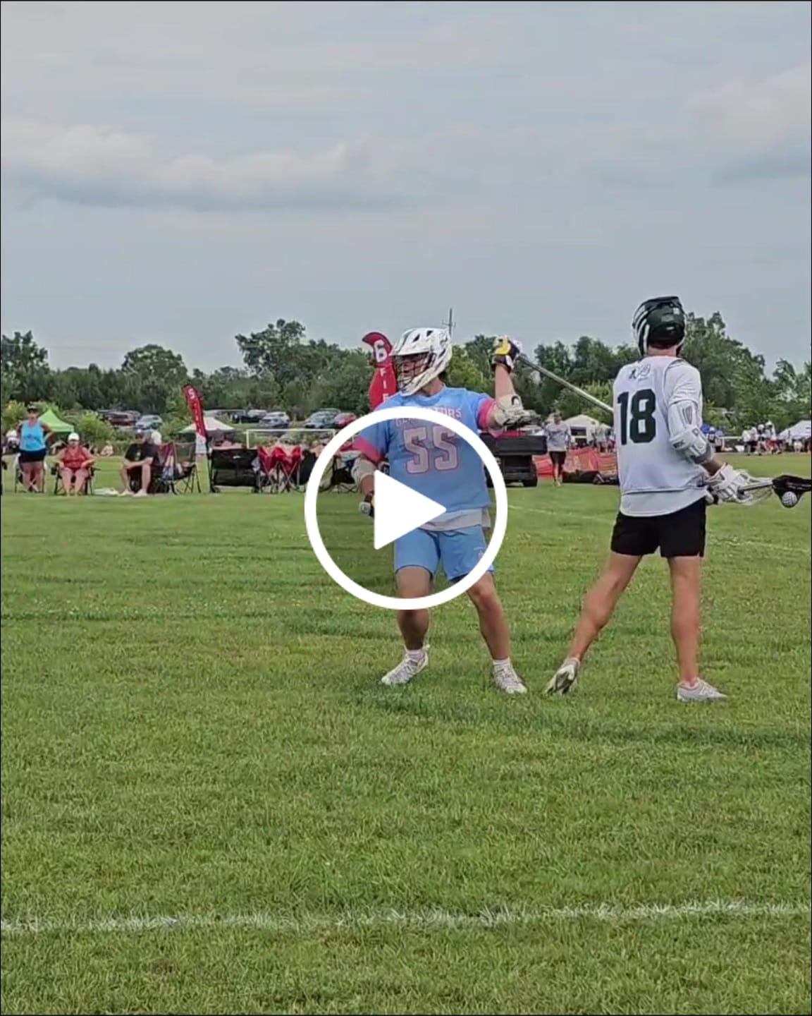 Customer video review of Titanium 7-PRO Lacrosse Shaft