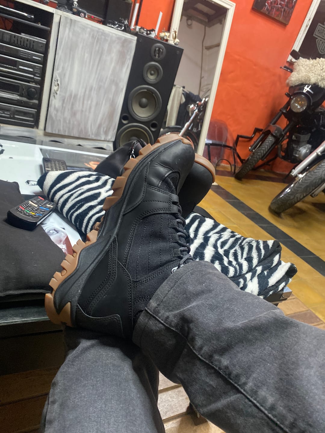 Customer photo review of Botas Timberland Mt. Maddsen Mid Lace Negro Marrón