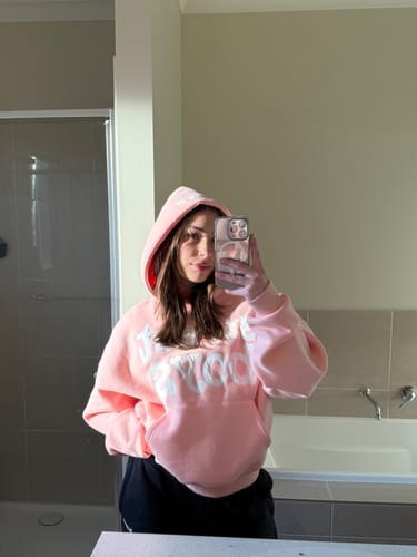 Customer photo review of SB Hoodie Pink