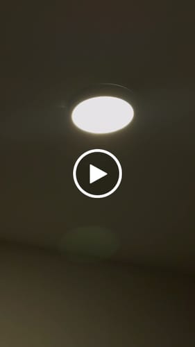 Customer video review of Plafon Techo Led 18w Redondo Spot Luz Led Excelente 20cm