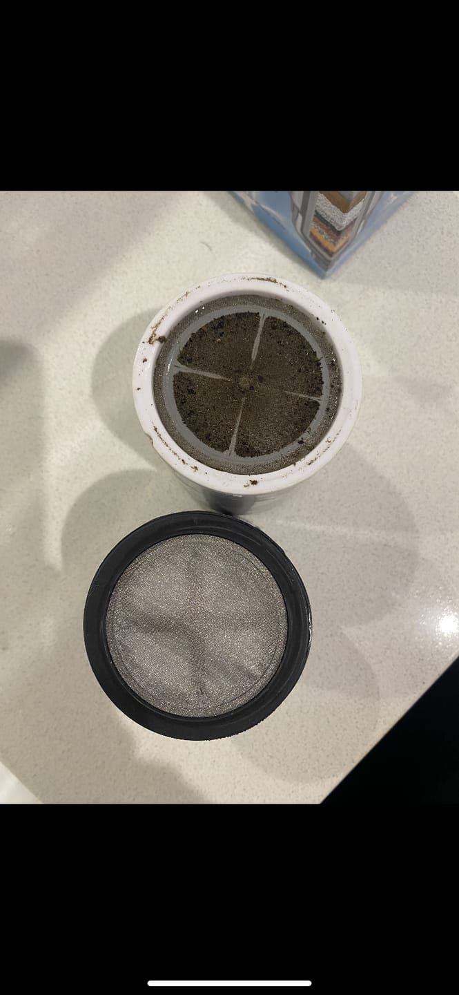 Customer photo review of Shower Purifier Filter Refill