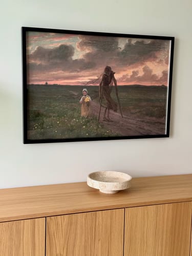 Customer photo review of Death and the Girl | Frans van Kuyck | 19th Century