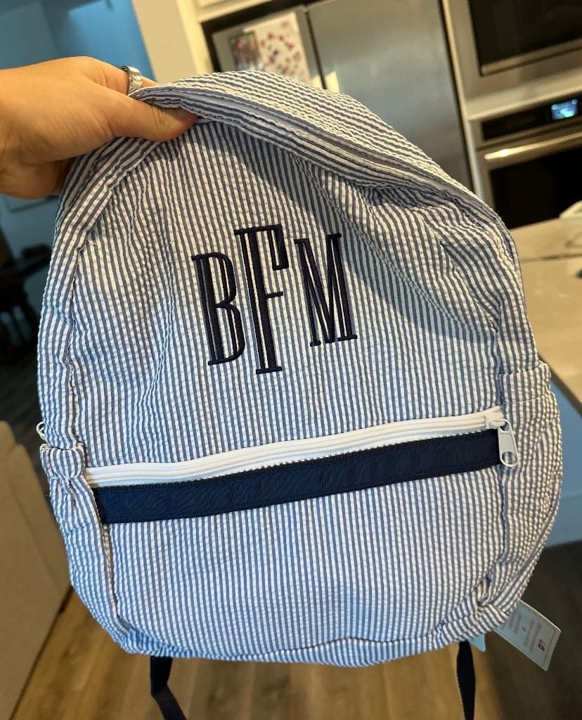 Customer photo review of Kids Backpack