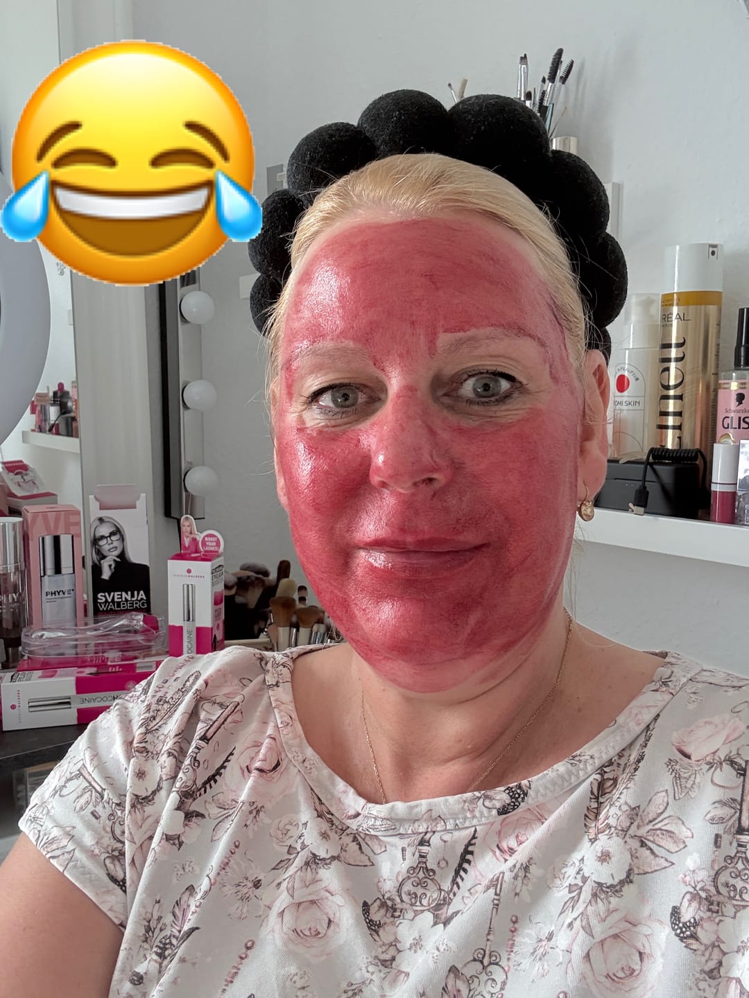 Customer photo review of VAMPIRE PEEL® - Fruchtsäurepeeling