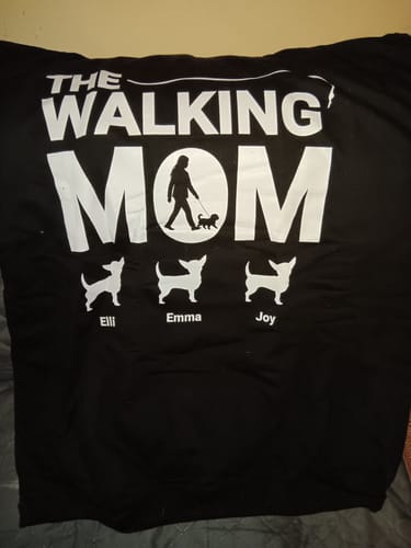 Customer photo review of The Walking Dad - Individueller Hoodie