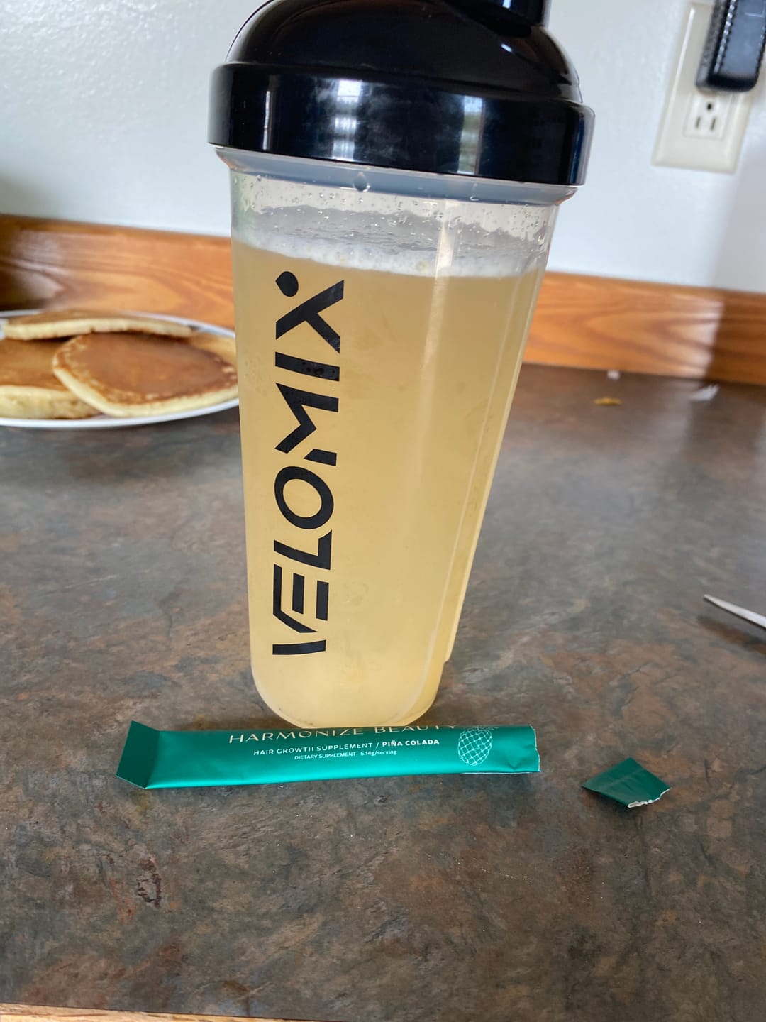 Customer photo review of 30 Day Hair Goals Supplement Bundle