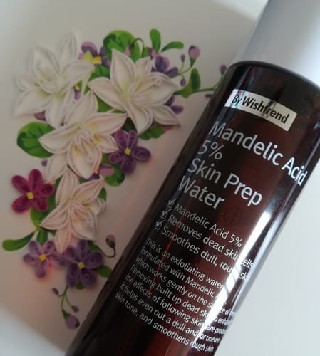 Customer photo review of Mandelic Acid Gentle Exfoliating Toner