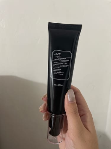 Customer photo review of Midnight Blue Clearing Water Cream